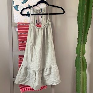 Sage bathing suit cover up